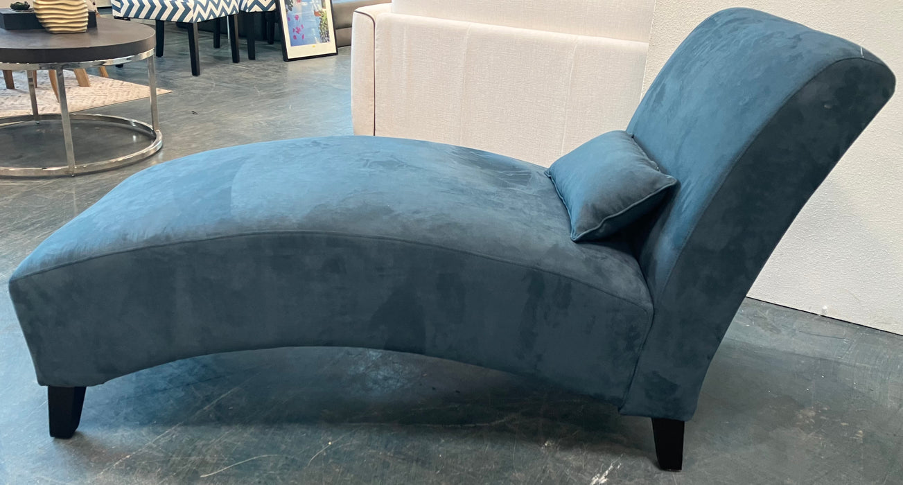 Blue Chaise Lounge