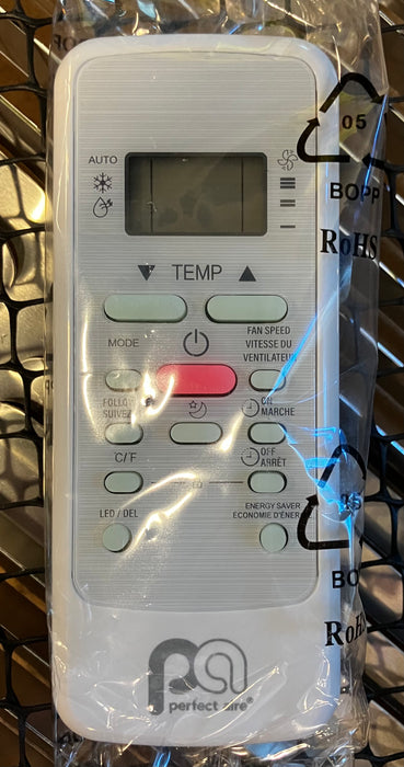 Window kit for a split air conditioner with remote (NEW)