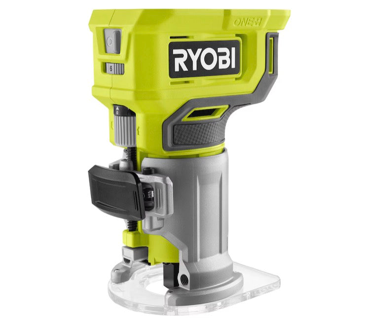 RYOBI 18V ONE+ Cordless Compact Fixed Base Router (Tool-Only)
