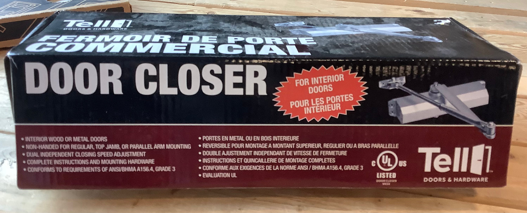 Tell Size 3 Commercial Door Closer (NEW)
