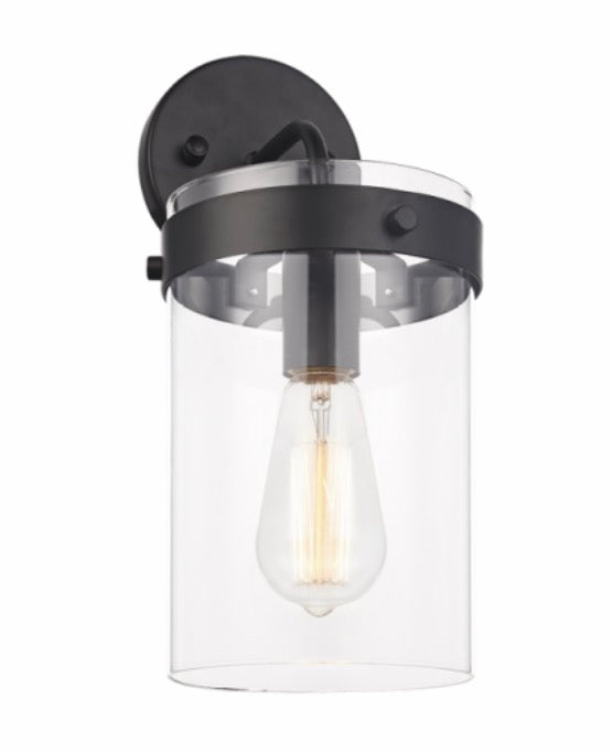 Matteo Lighting - Black Zale Wall Sconce - W78401BK (New)