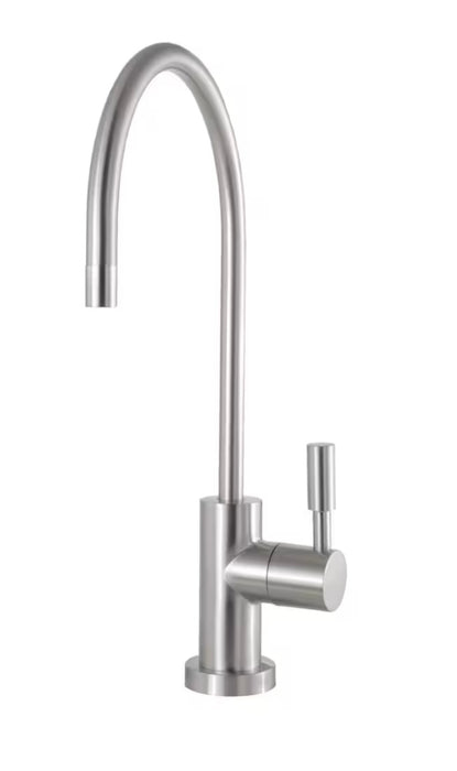 Kingston Brass Modern Drinking Water Reverse Osmosis Single-Handle Filtration Faucet in Brushed Nickel (New)