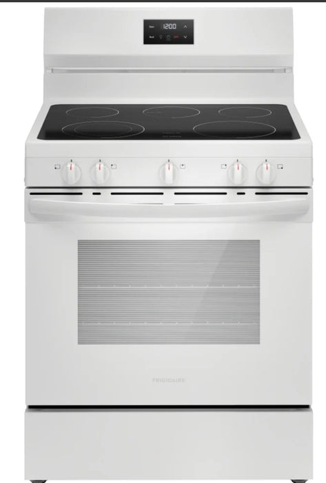 Frigidaire FCRE305CBW Electric Range, 5.3 cu. ft. Capacity (USED)