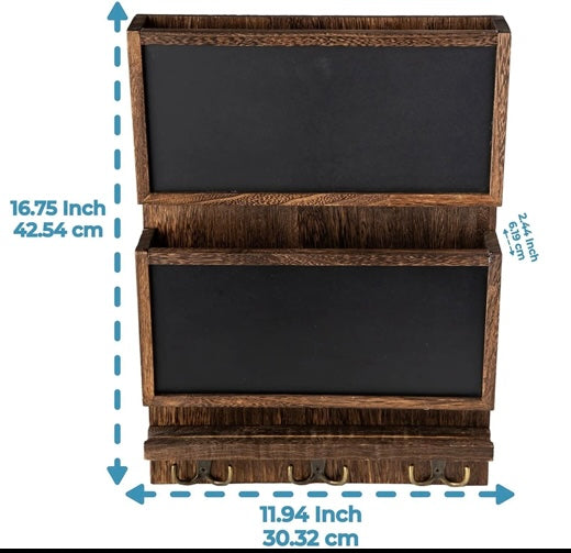 2-Slot Mail Organizer