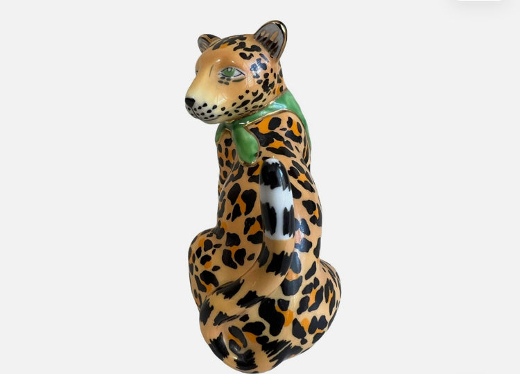 Lynn Chase Designs Jaguar Jungle Cats Yellow Figurine 3.5" Tall Animal