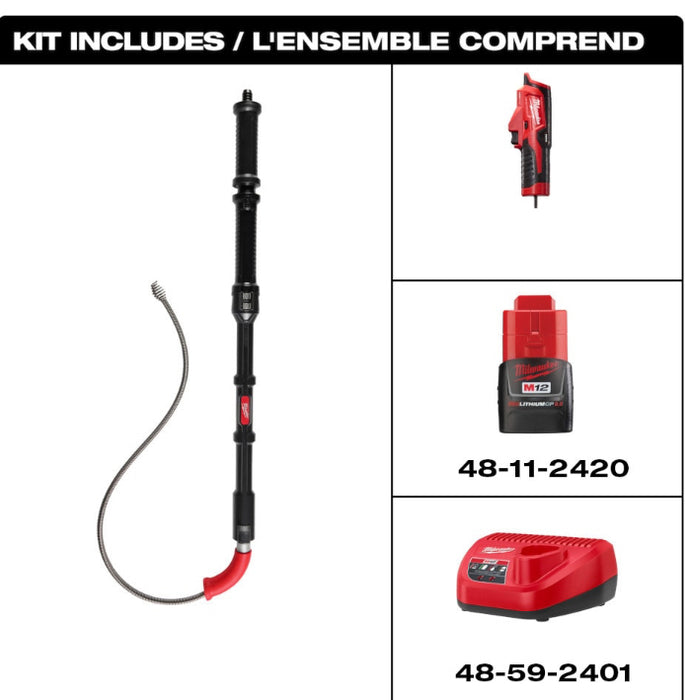 Milwaukee Tool M12 TRAPSNAKE 6ft Toilet Auger (NEW)