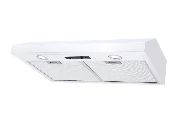 Vissani 30-inch 250CFM Convertible Under Cabinet Range Hood with 2-Speed Setting in Stainless Steel