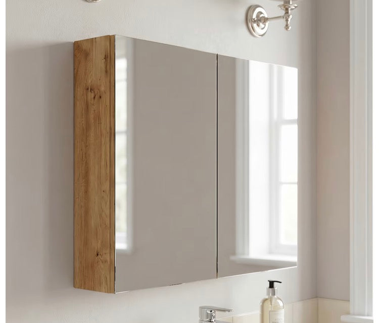 Nordic Canada Vera 36 inch Medicine Cabinet in Frosted Oak (new)