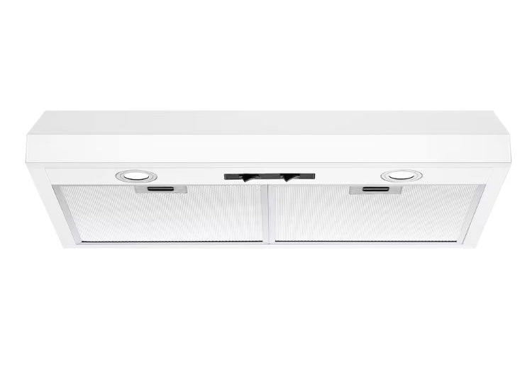 Vissani 30-inch 250CFM Convertible Under Cabinet Range Hood with 2-Speed Setting in Stainless Steel