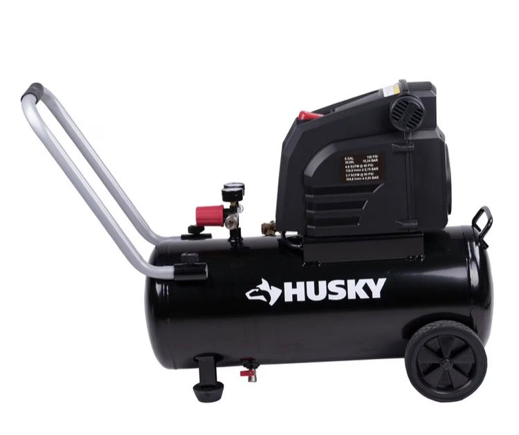 Husky 8 Gal. 150 PSI Hotdog Air Compressor