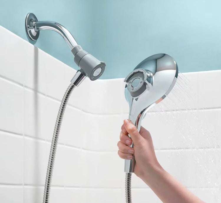 MOEN Attract 6-Setting 5.5-Inch Diameter Handheld Shower Head with Magnetic Dock in Chrome (new)