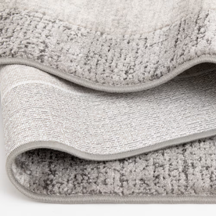 Golden Gleam Border Beige/Grey 8 ft. x 10 ft. Indoor Area Rug