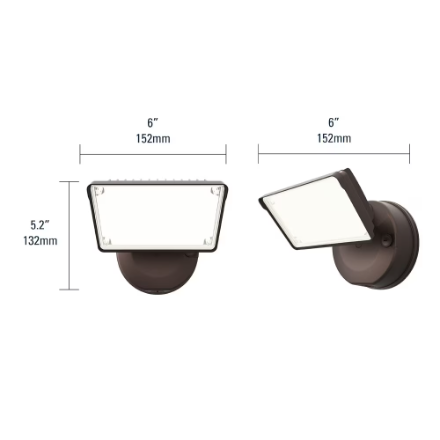 Halo TGS Security Flood, 4000K, Flood, Single, Bronze (New)