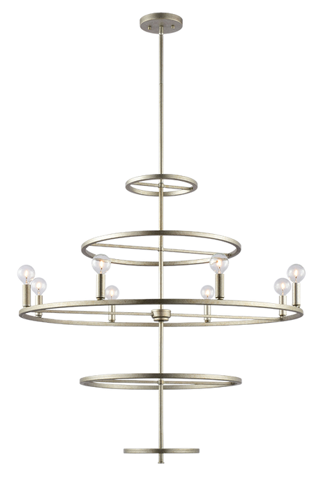 Matteo Hoopa Chandelier - C67408SV (New)