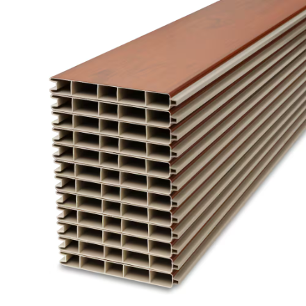 Creative Surfaces® 6' x 6' Horizontal Vinyl Woodgrain Fencing Boards Brown (12-Pack) (New)