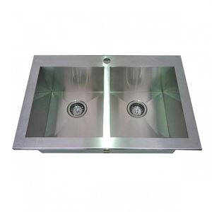 Acri-Tec Double Stainless Steel Sink (new)