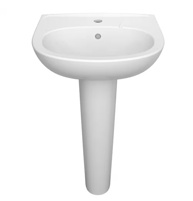 American Standard Compact Klassi Pedestal Sink