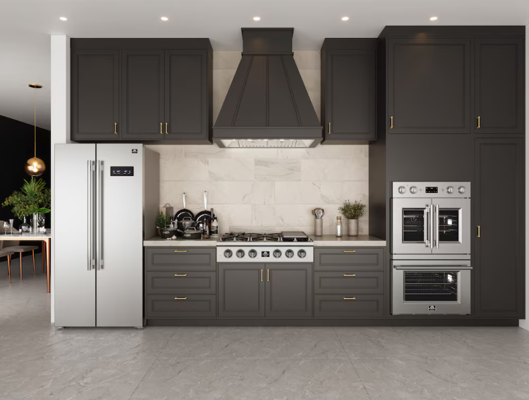 Forno Altilia 36-inch Insert Range Hood, 1200 CFM Double Motor, 4 Speed Control, All Stainless Steel