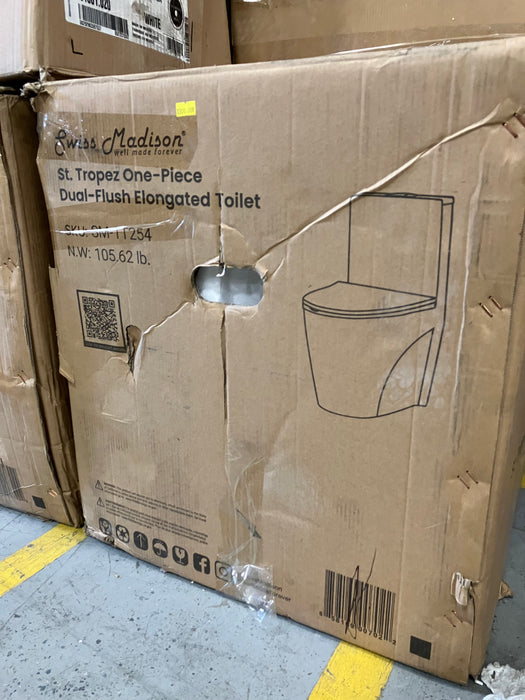 Swiss Madison St. Tropez One Piece Elongated Toilet (new)