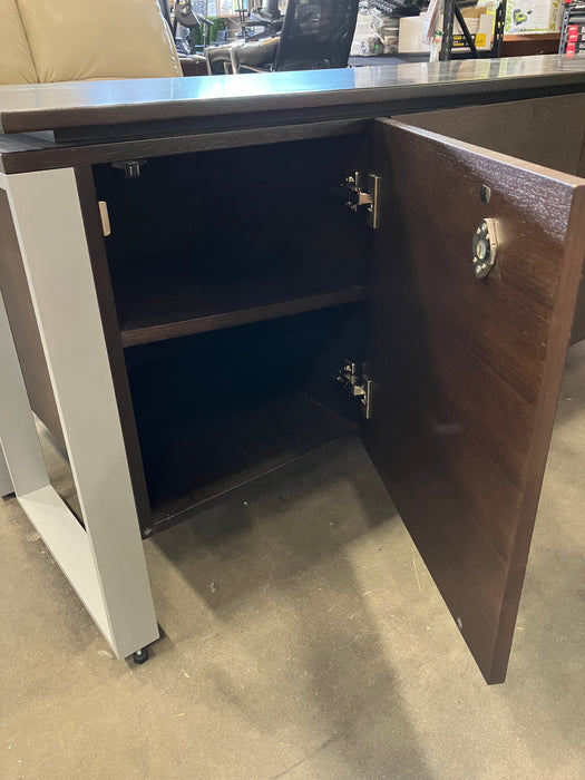 Dark Brown Wooden Sideboard