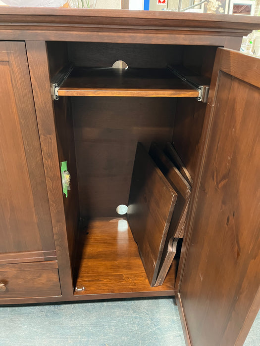 Solid Wood Media Centre