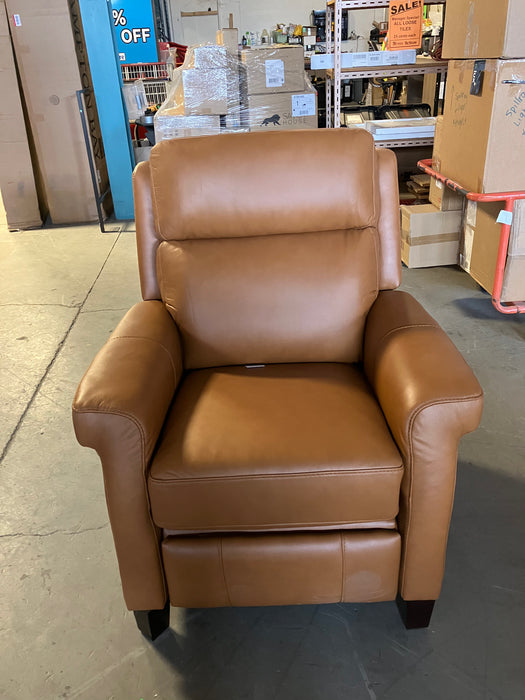 Brown Leather Recliner (new)