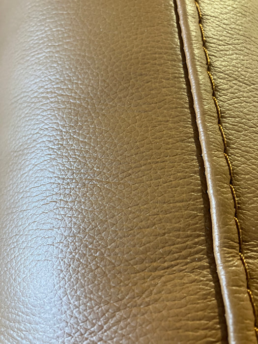 Brown Leather Recliner (new)