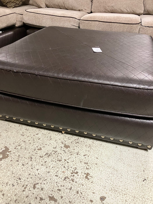 Brown Ottoman