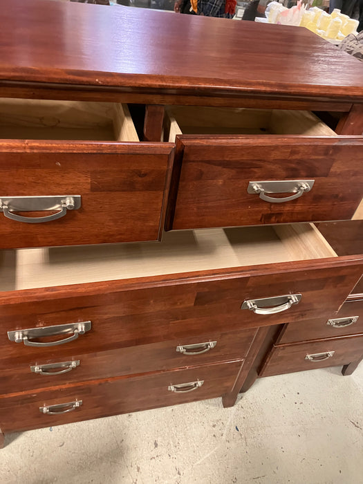 Wood Tall Dresser - (used)