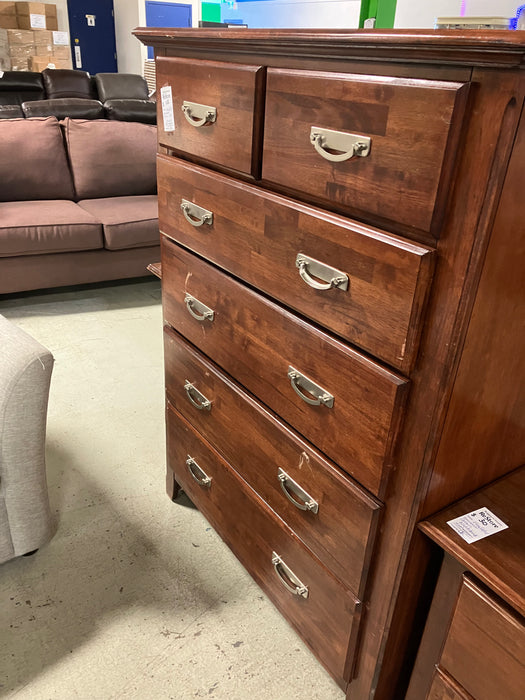 Wood Tall Dresser - (used)