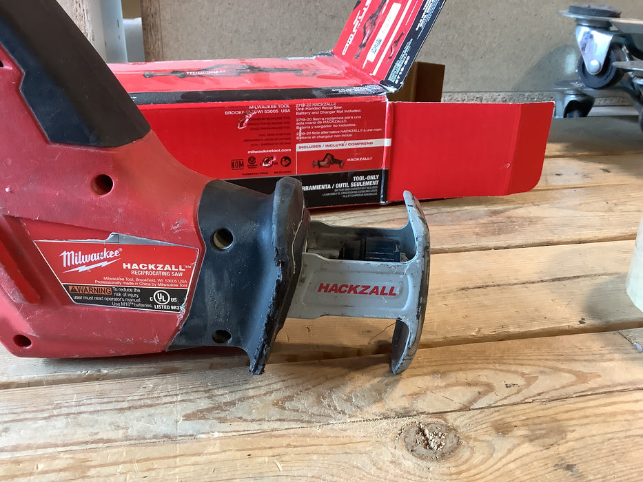 Milwaukee Tool 18V M18 Lithium-Ion Cordless HACKZALL Reciprocating Saw with (Tool-Only)(USED)