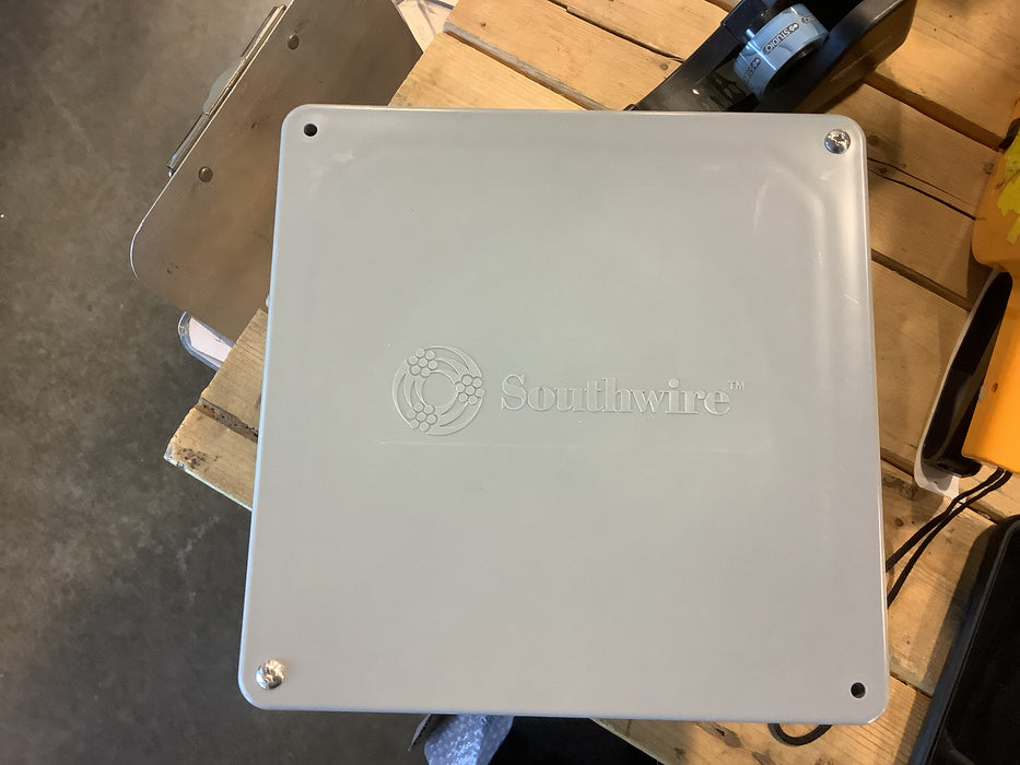 Southwire 8 x 8 x 4 PVC Junction Box - Grey (NEW)