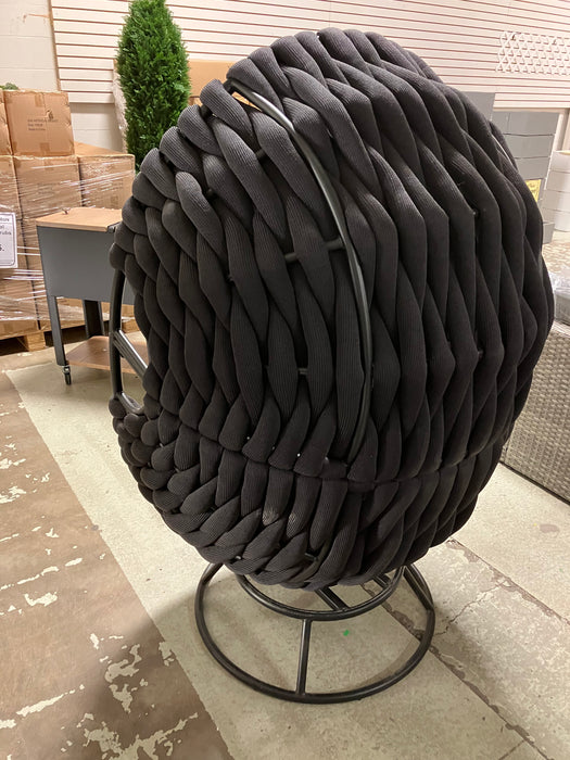 Black Egg Chair - (new)