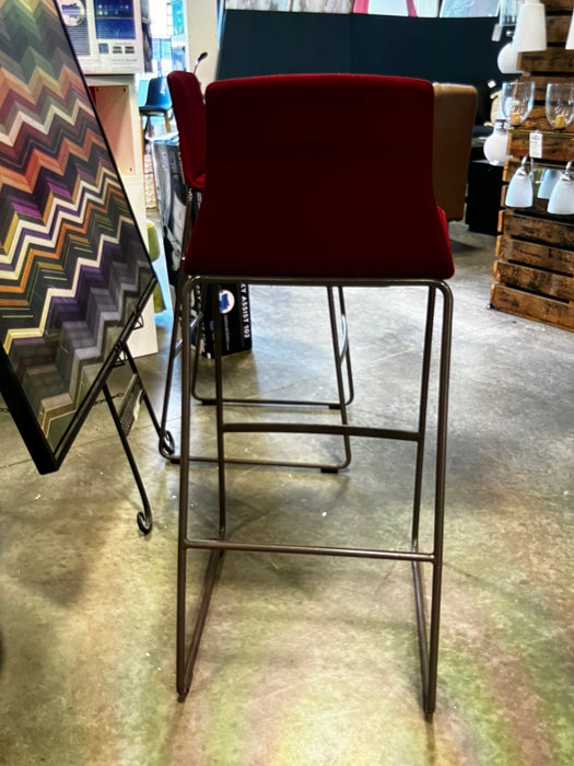 Red Sling Bar Stool