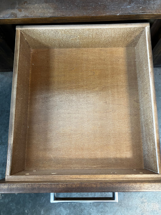 Dark Wood Bedside Tables (new)