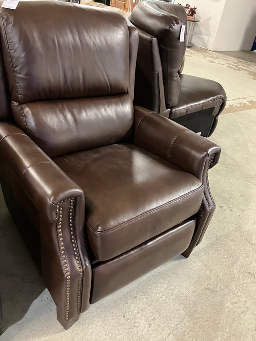 Brown Leather Recliner
