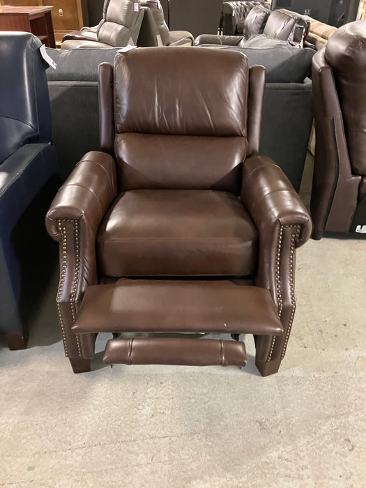 Brown Leather Recliner