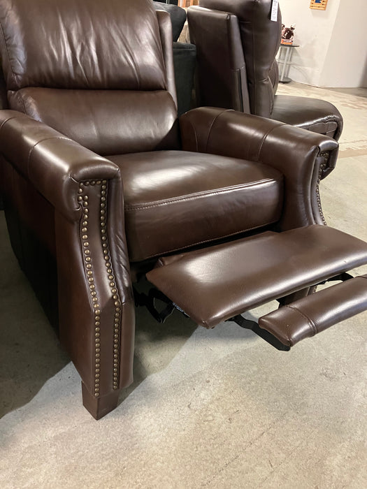 Brown Leather Recliner