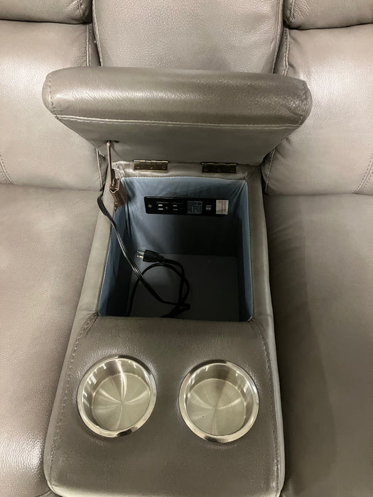 Grey Power Recliner