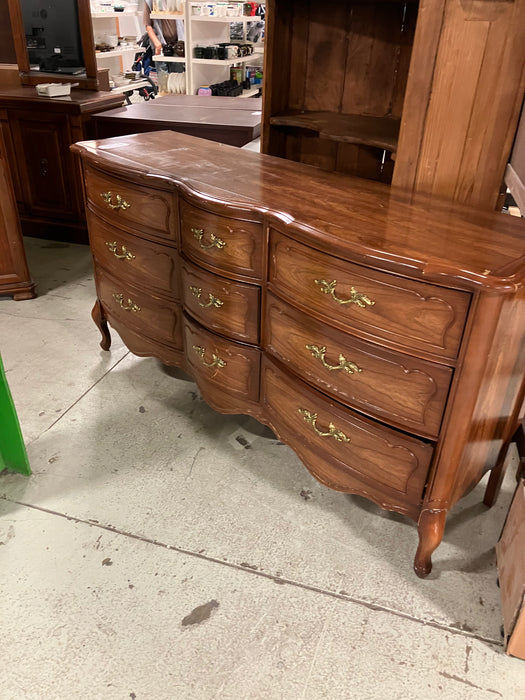 9-Drawer Wood Dresser