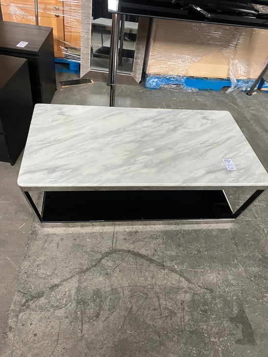 White Marble Coffee Table
