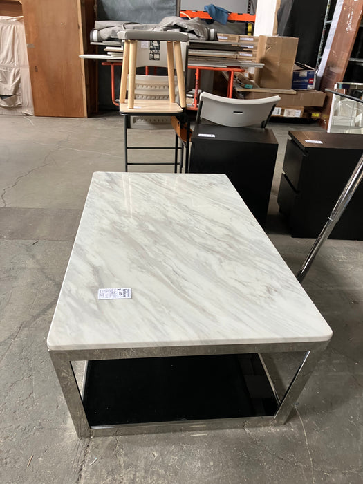 White Marble Coffee Table