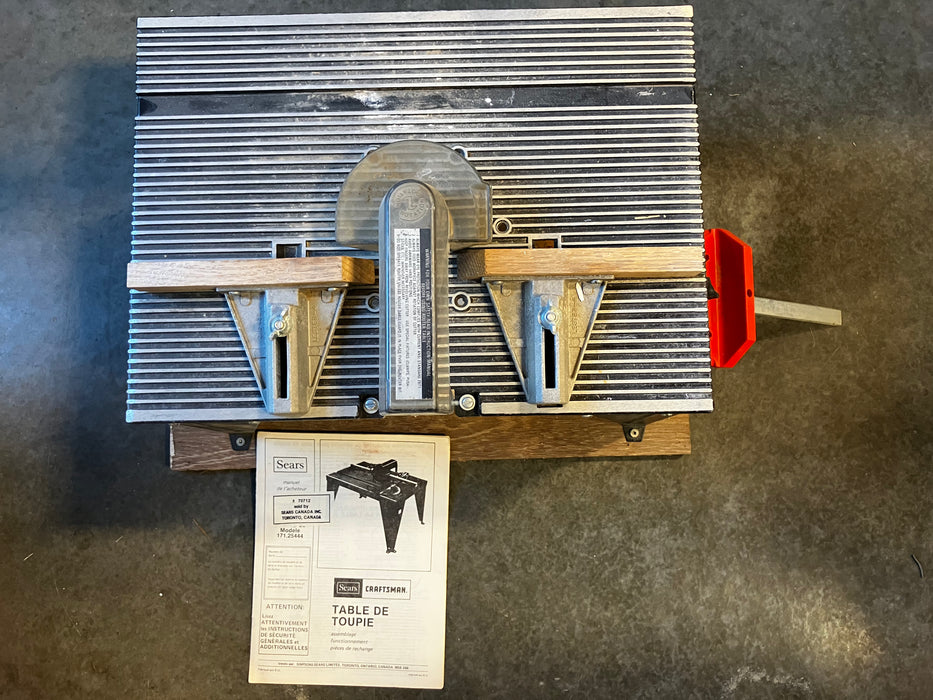 Craftsman Router Table & Sears Router (USED)
