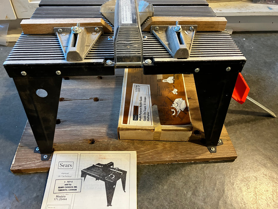 Craftsman Router Table & Sears Router (USED)