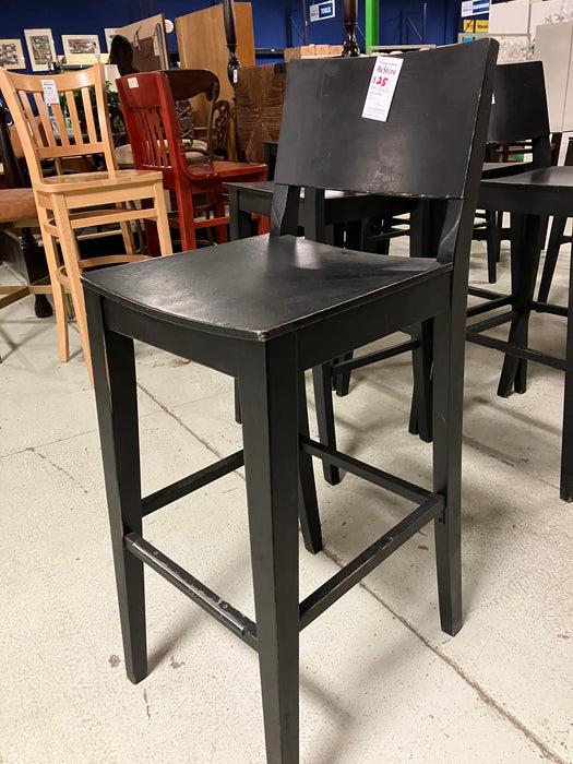 Black Bar Chair