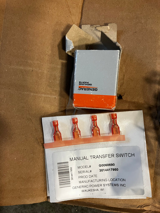 Generac Neutral Terminal to Transfer Switch for a Generac Model 6869 (NEW)