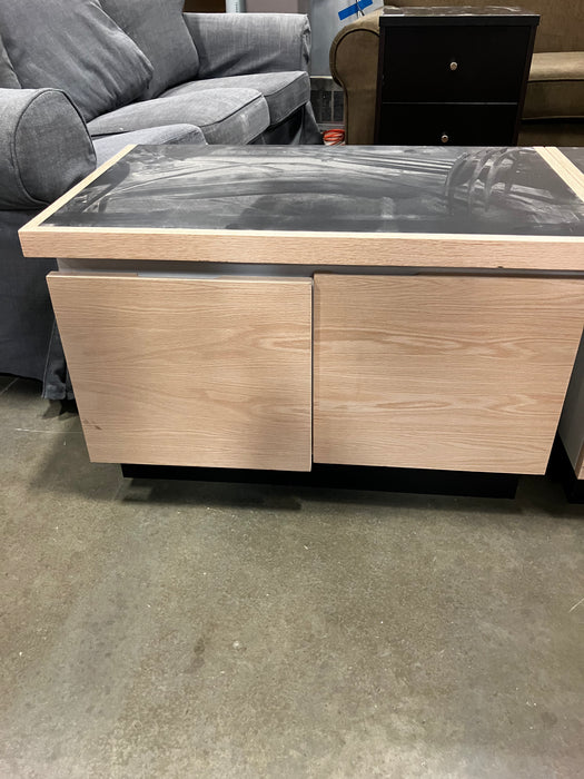 Unstained Cabinet with shelf and drawer (NEW)