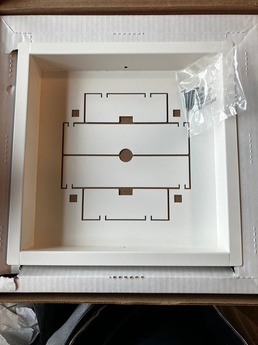 Fittes Framed Wall Vent [Luxe] 10-inch x 10-inch (NEW)