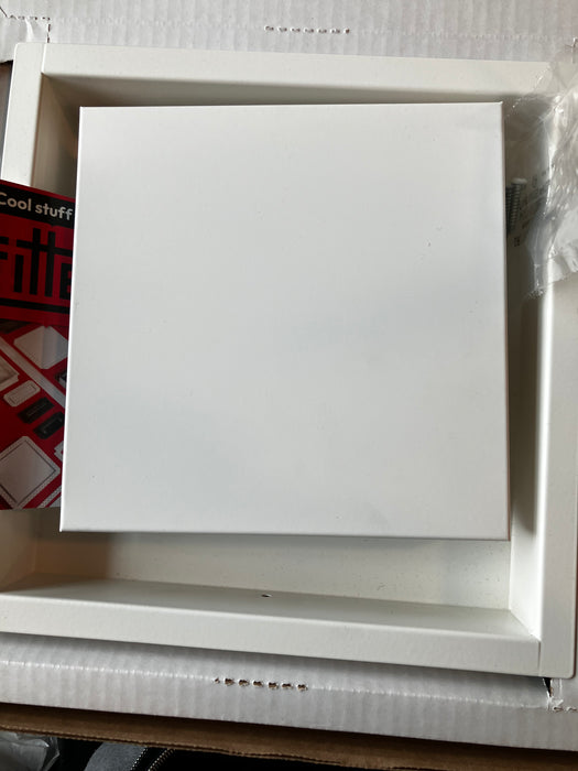 Fittes Framed Wall Vent [Luxe] 10-inch x 10-inch (NEW)