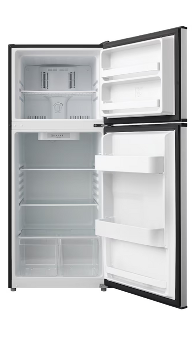 Vissani 24-inch 11.5 cu. ft. Wide Top Freezer Refrigerator in Stainless Steel - ENERGY STAR® (Slightly Used)